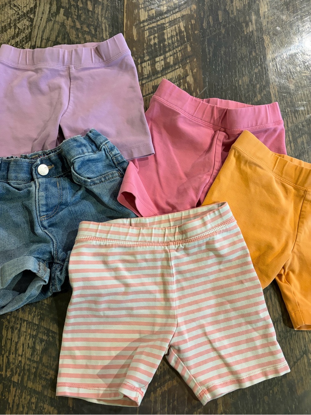 Primary 3T Shorts Lot- Mixed Colors